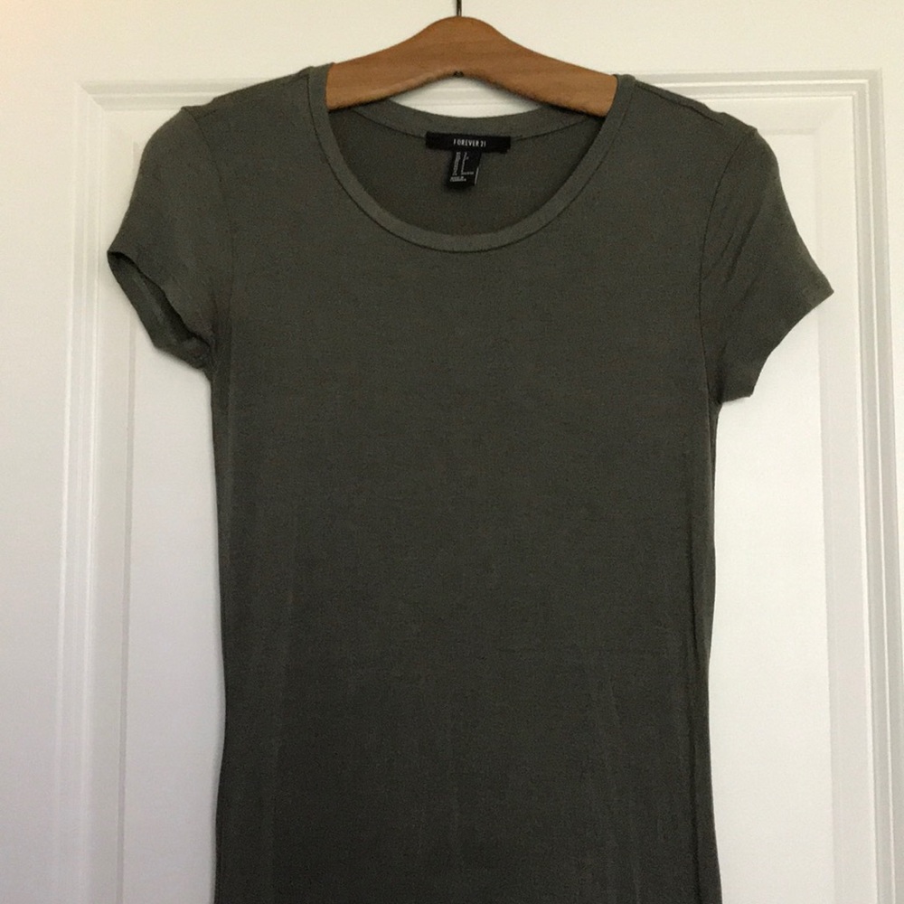 Forever 21 Small Maxi T-shirt Dress